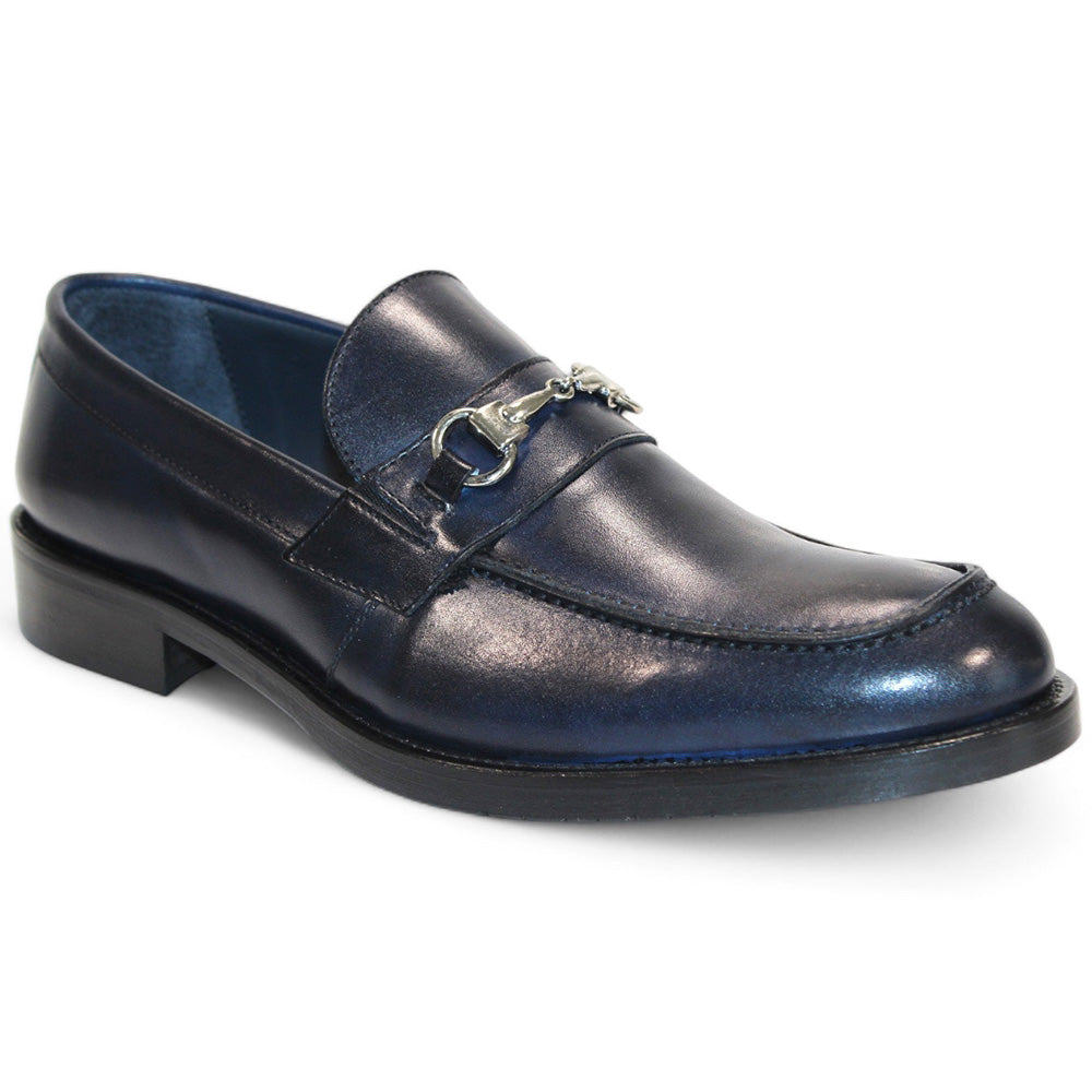 Firmani Ben Leather Shoes Navy