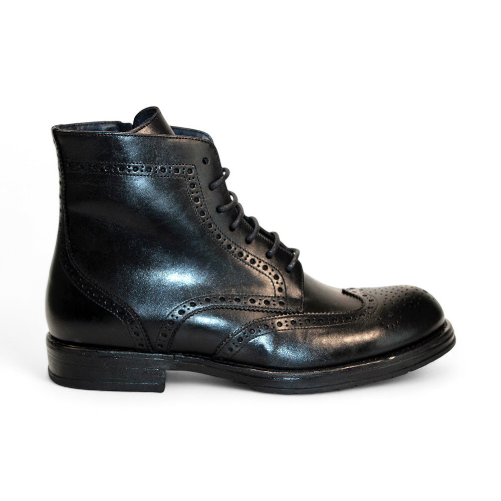 Firmani Daniel Leather Boots Black