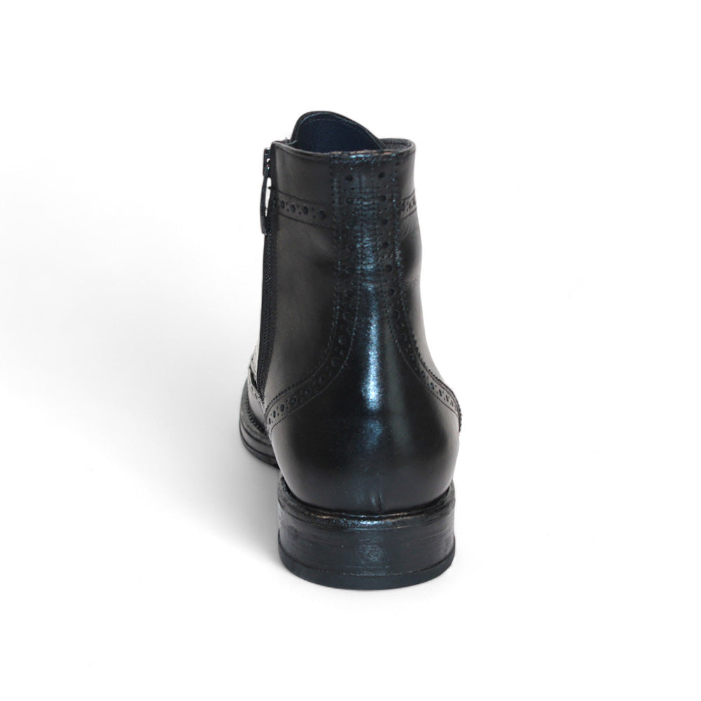 Firmani Daniel Leather Boots Black