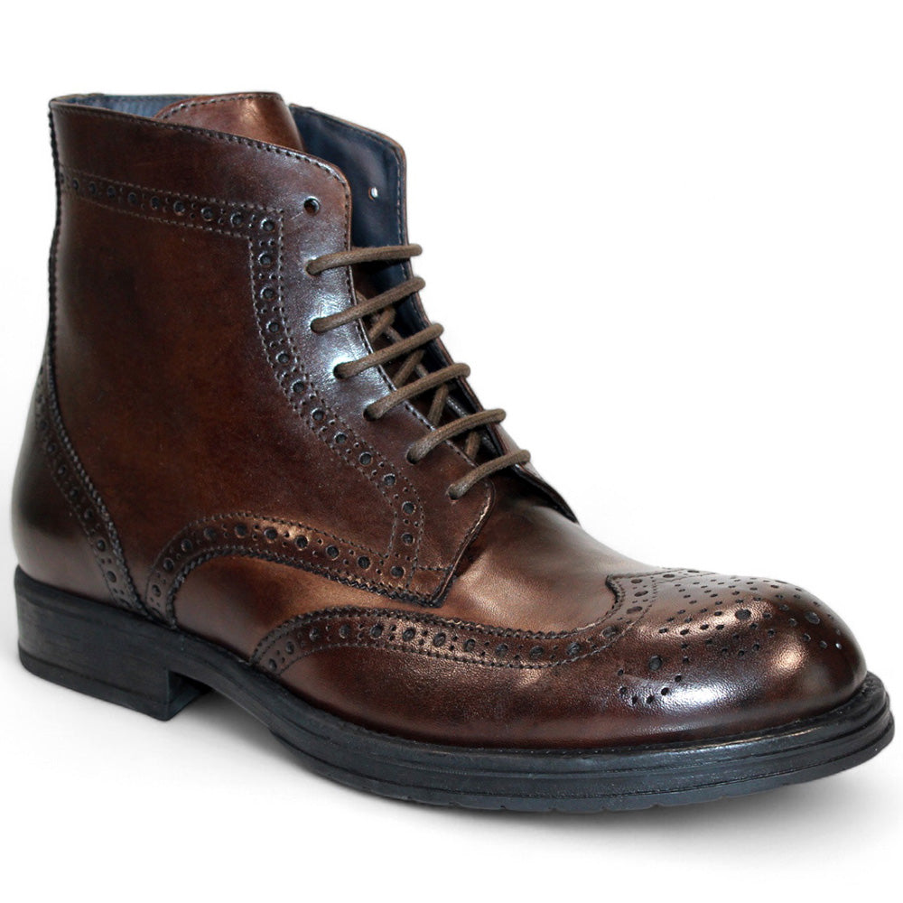 Firmani Daniel Leather Boots Brown