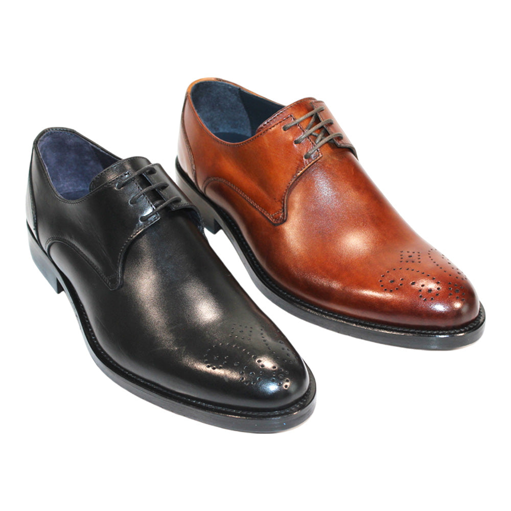 Firmani David Genuine Leather Shoes Black