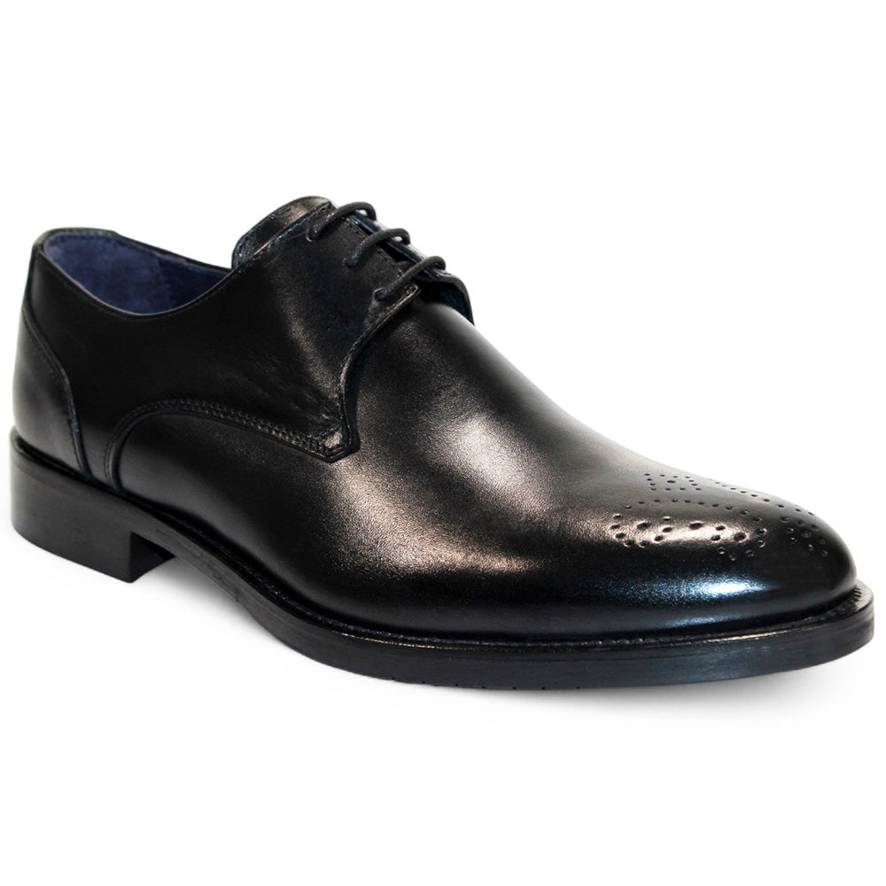 Firmani David Genuine Leather Shoes Black