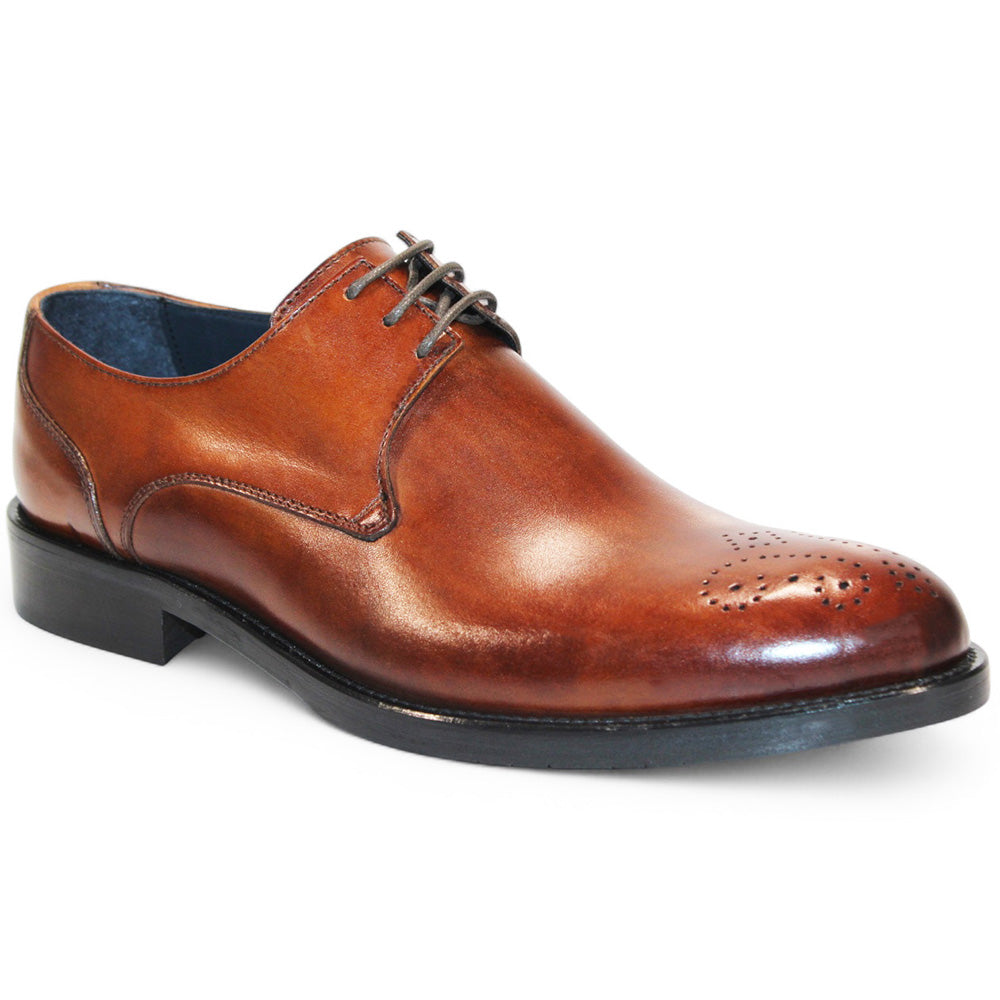 Firmani David Genuine Leather Shoes Brandy