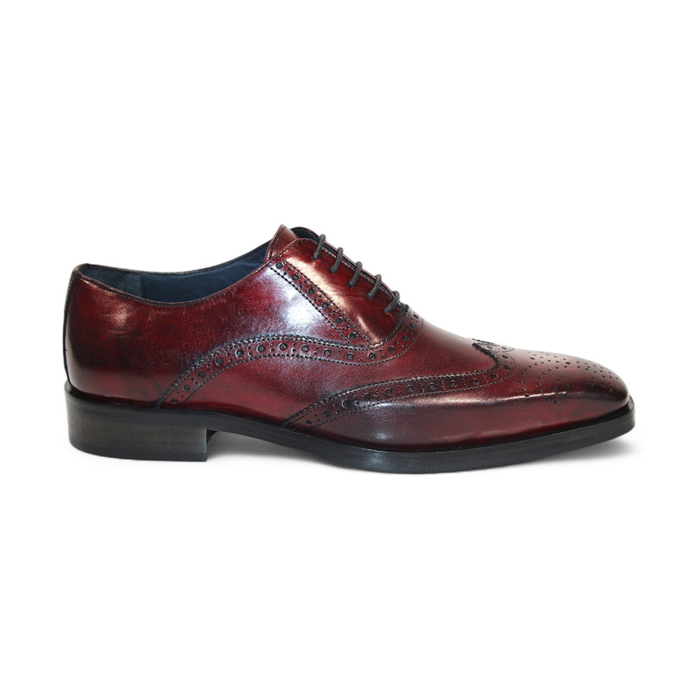 Firmani Donald Leather Shoes Antique Red