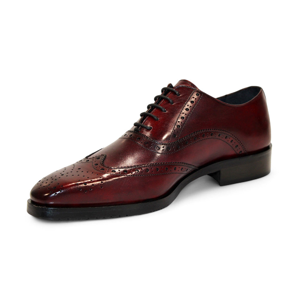Firmani Donald Leather Shoes Antique Red