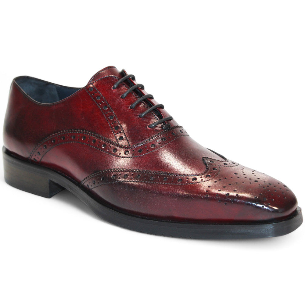 Firmani Donald Leather Shoes Antique Red