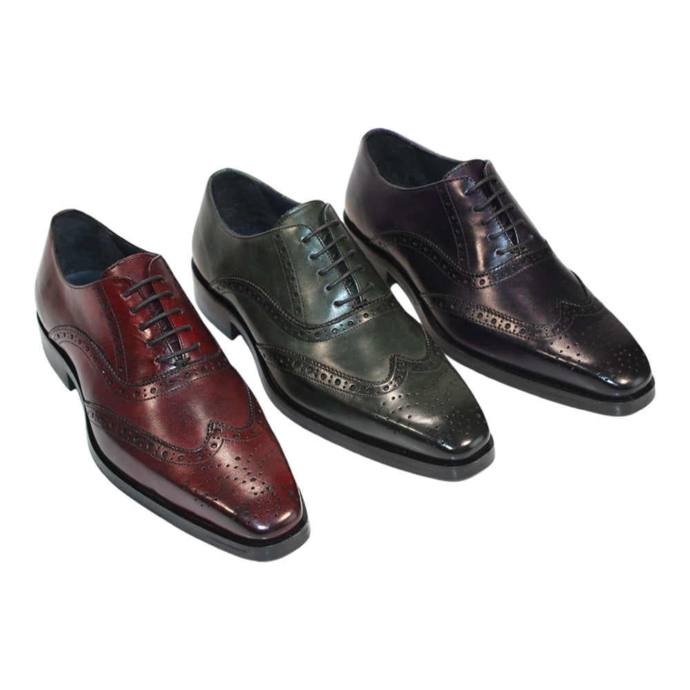 Firmani Donald Leather Shoes Green
