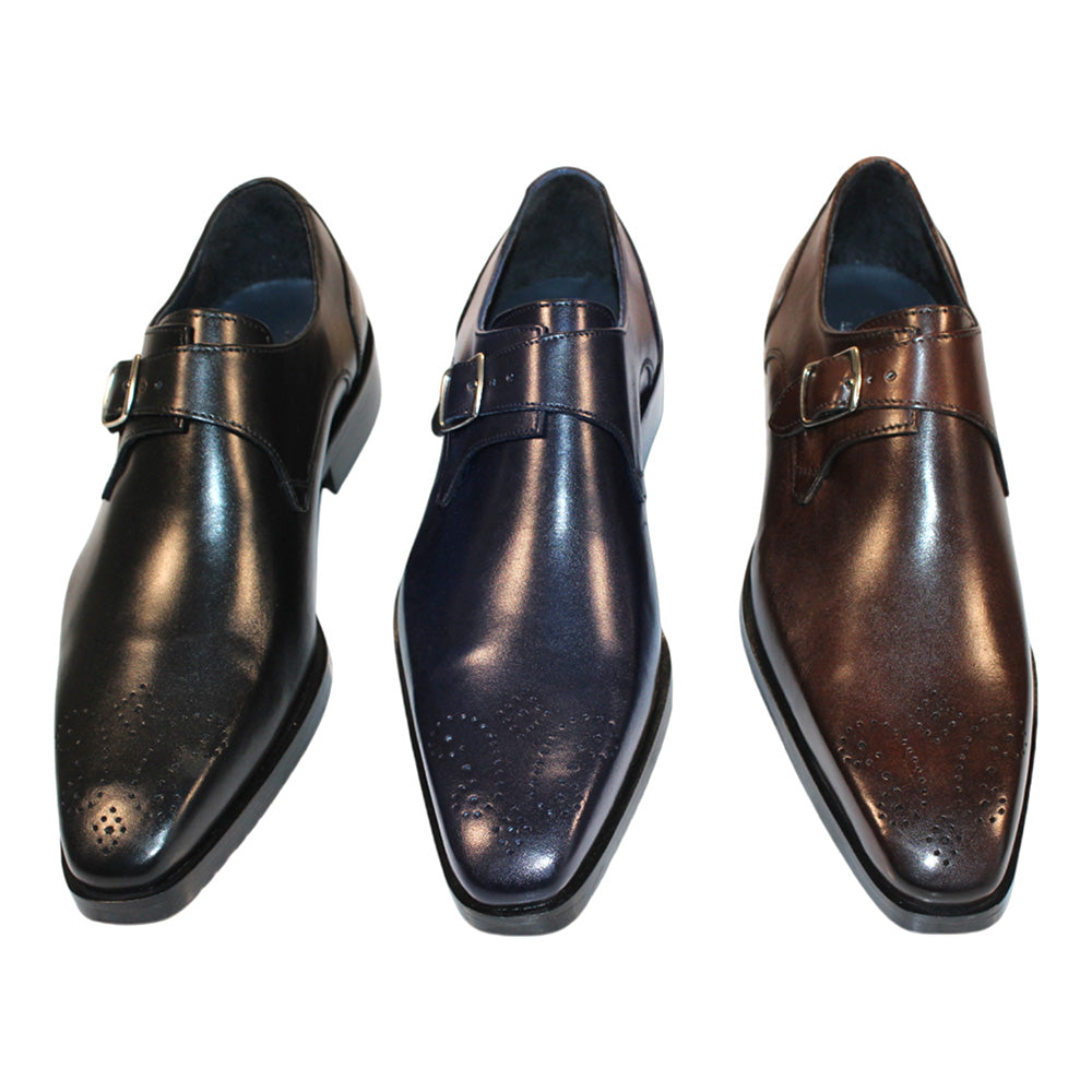 Firmani Duncan Leather Shoes Navy