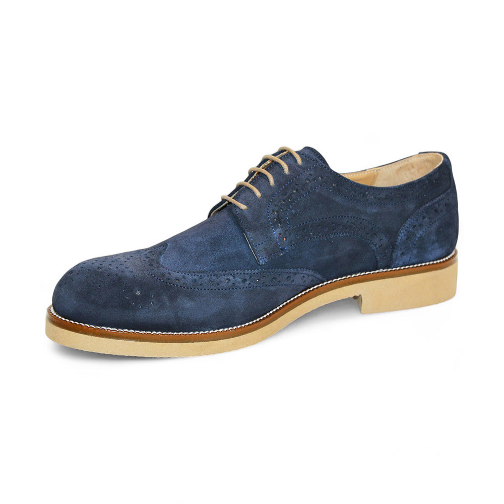 Firmani George Suede Shoes Navy