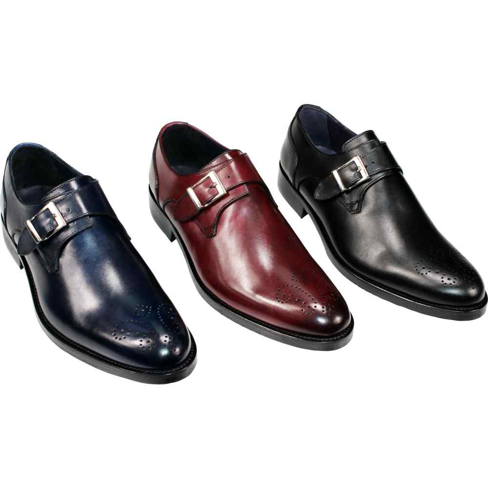 Firmani Henry Genuine Leather Shoes Bordo