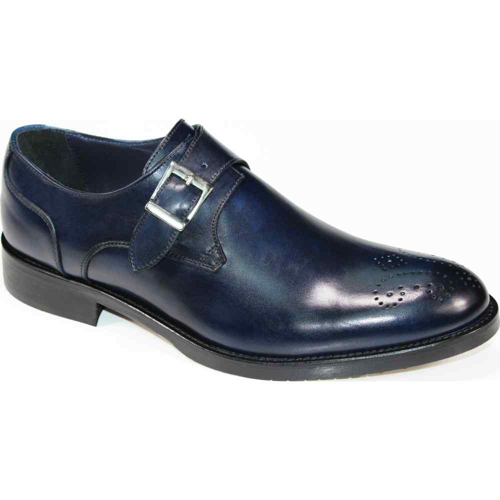 Firmani Henry Genuine Leather Shoes Navy