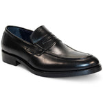 Firmani Mark Genuine Leather Loafers Black