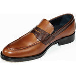 Firmani Mark Genuine Leather Loafers Cognac/ Brown