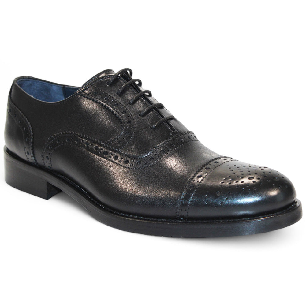 Firmani Paul Genuine Leather Shoes Black