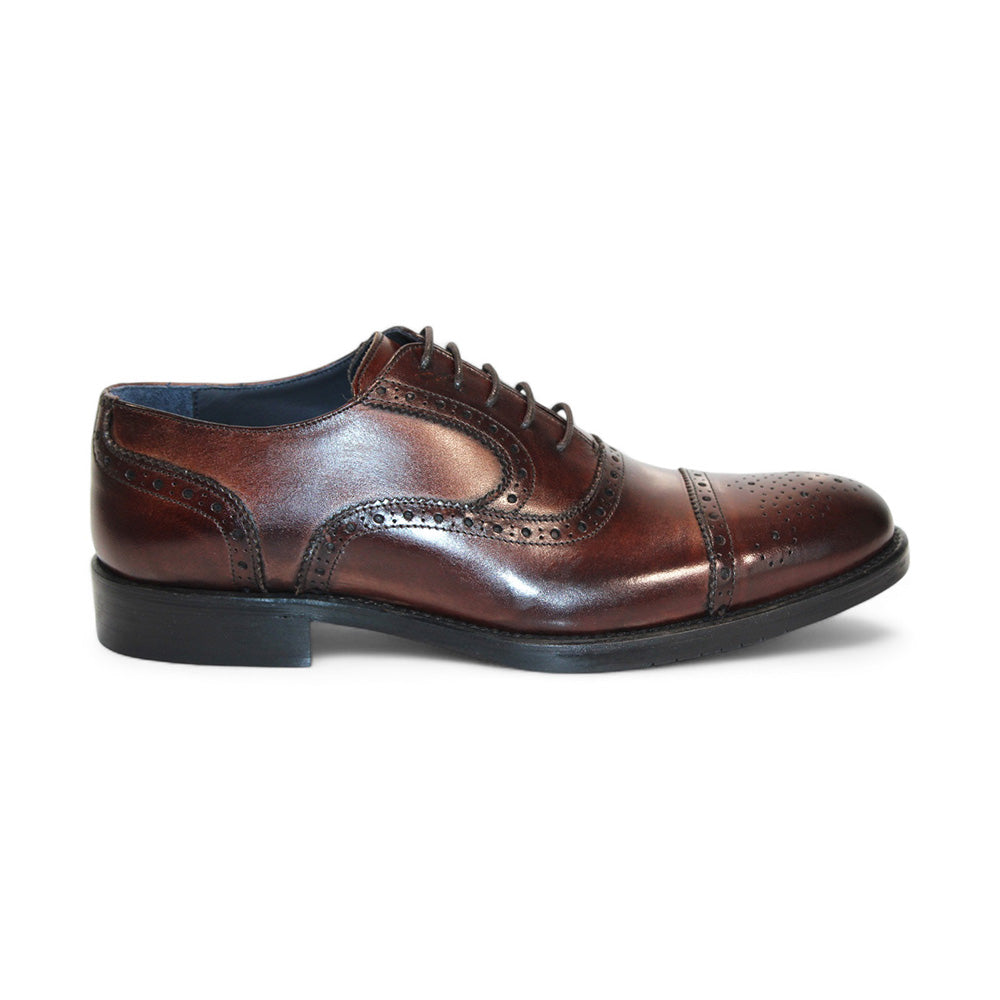 Firmani Paul Genuine Leather Shoes Brown