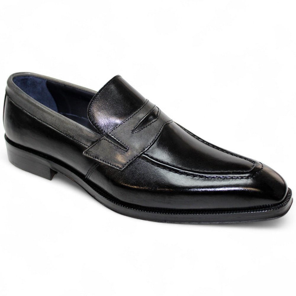 Firmani Trevor Leather Shoes Black/Grey