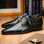 Marco Di Milano Fitipaldi Alligator Derby Olive