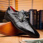 Marco Di Milano Fitipaldi Alligator Derby Olive