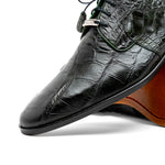Marco Di Milano Fitipaldi Alligator Derby Olive