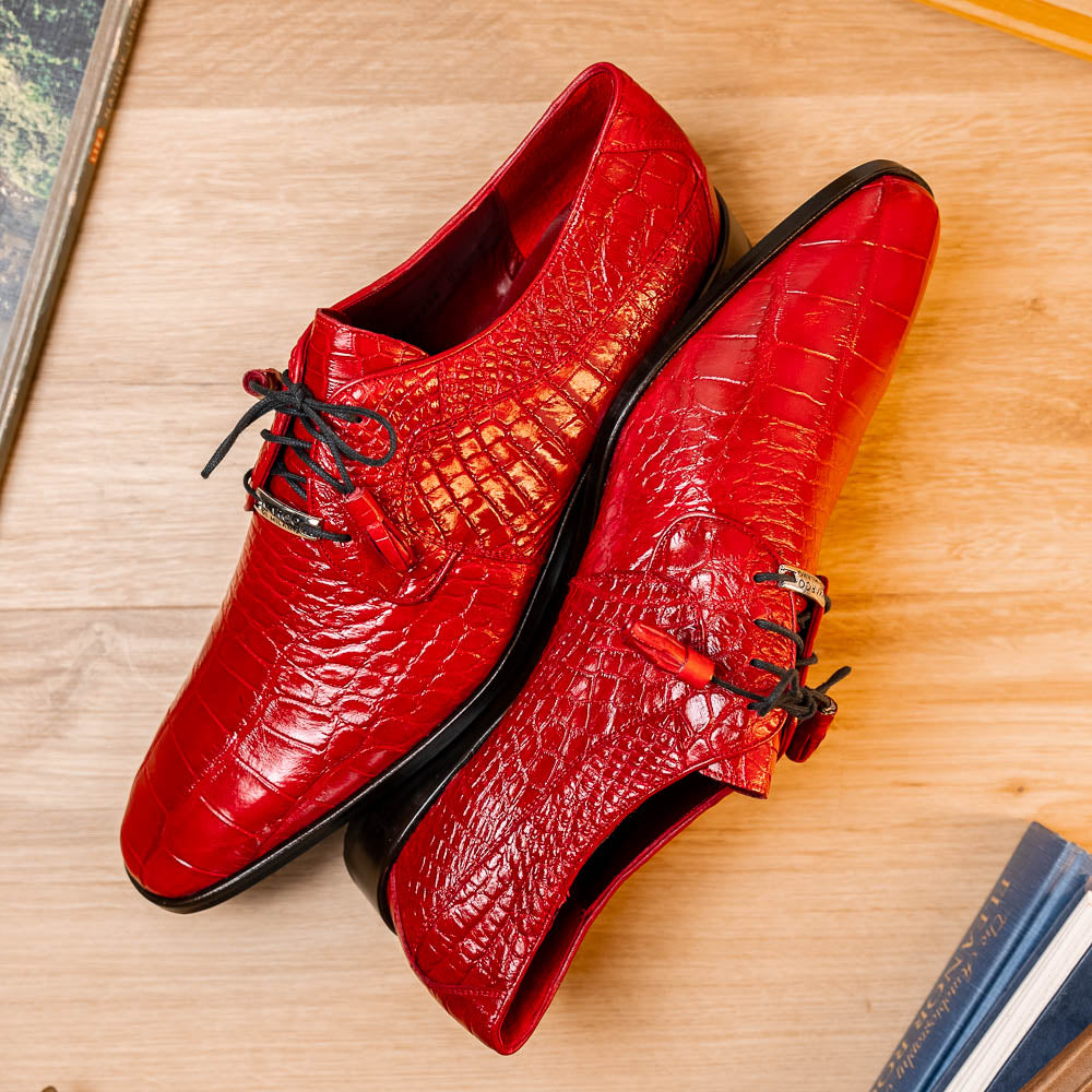 Marco Di Milano Fitipaldi Alligator Derby Red