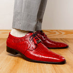 Marco Di Milano Fitipaldi Alligator Derby Red