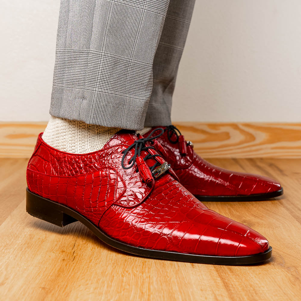 Marco Di Milano Fitipaldi Alligator Derby Red