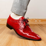 Marco Di Milano Fitipaldi Alligator Derby Red