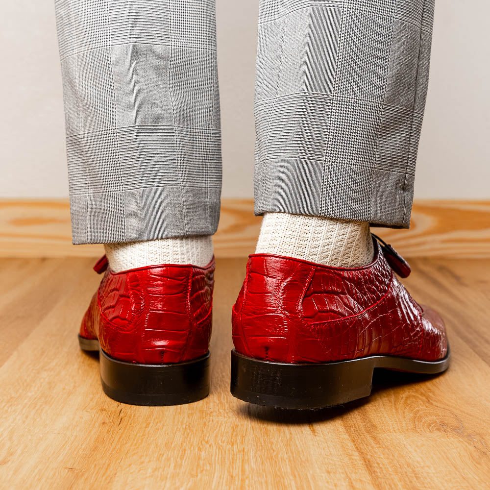 Marco Di Milano Fitipaldi Alligator Derby Red