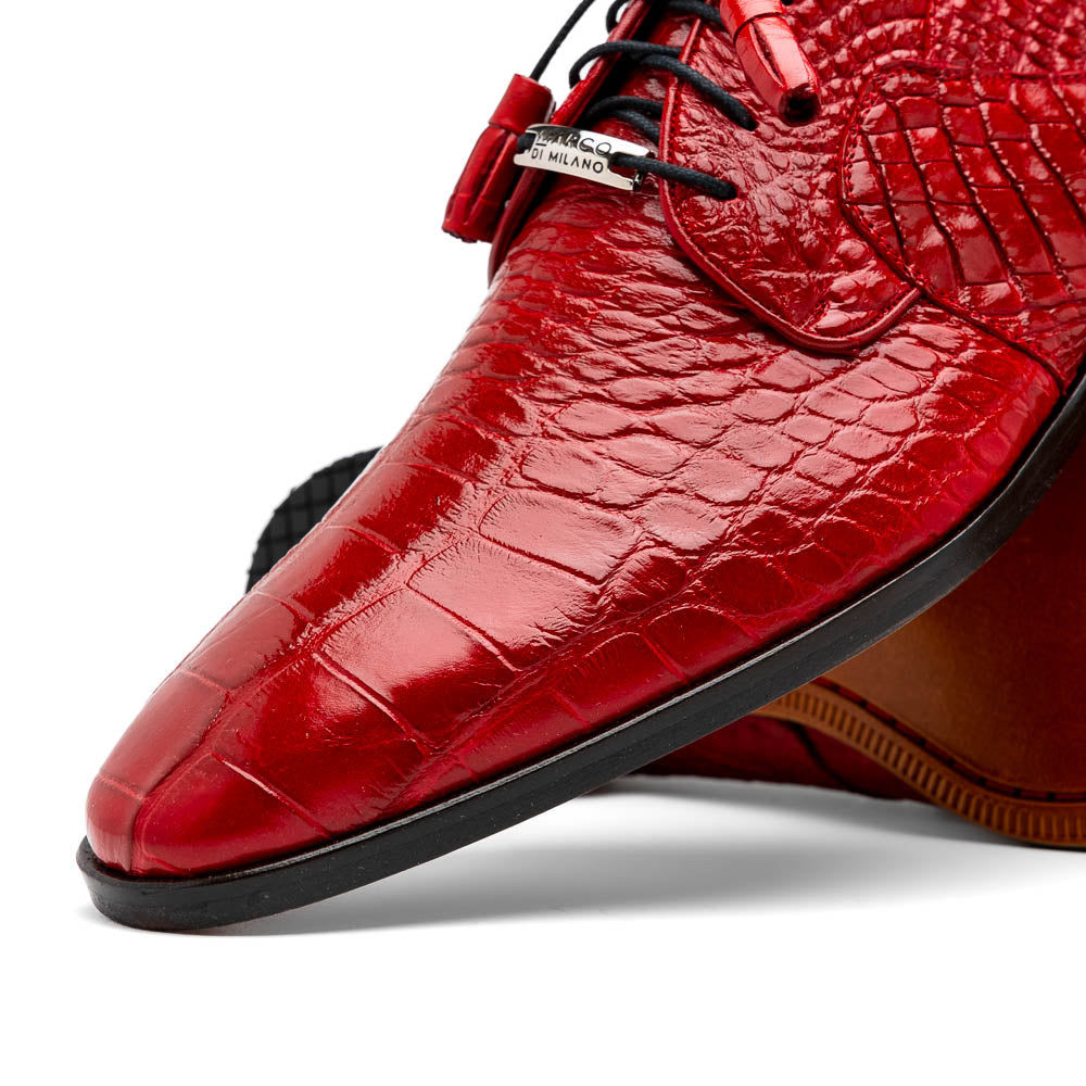 Marco Di Milano Fitipaldi Alligator Derby Red