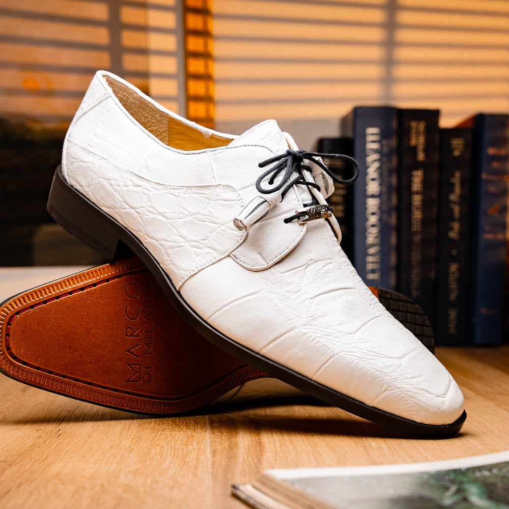 Marco Di Milano Fitipaldi Alligator Derby White
