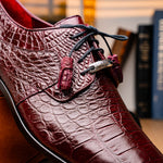 Marco Di Milano Fitipaldi Alligator Derby Wine