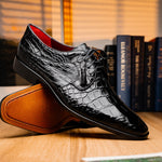 Marco Di Milano Fitipaldi Alligator Derby Black