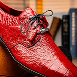 Marco Di Milano Fitipaldi Alligator Derby Red
