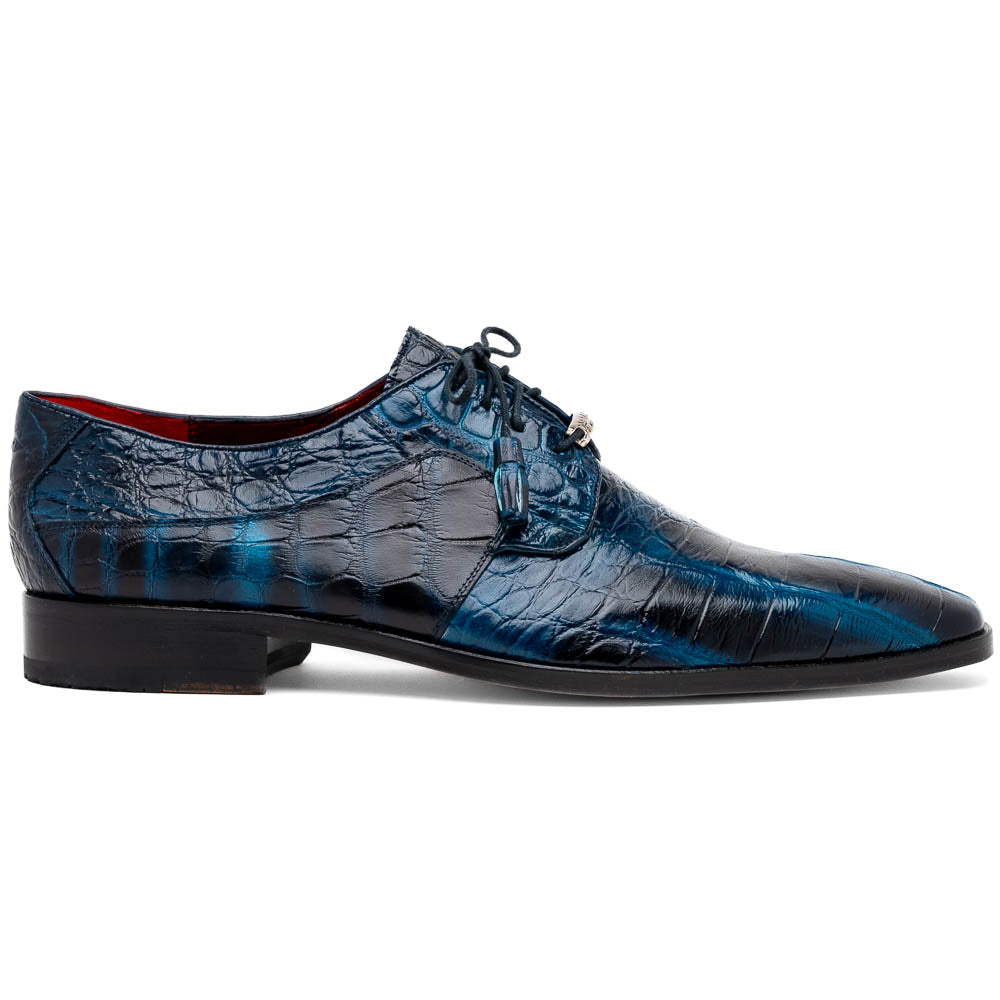 Marco Di Milano Fitipaldi Alligator Derby Rustic Navy