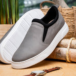 Samuel Hubbard Flight Slip-on Shoes Light Grey / White