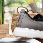 Samuel Hubbard Flight Slip-on Shoes Light Grey / White