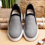 Samuel Hubbard Flight Slip-on Shoes Light Grey / White
