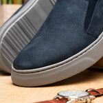 Samuel Hubbard Flight Slip-on Shoes Navy / Dark Gray