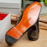Santoni Fox 1 Penny Loafers Black