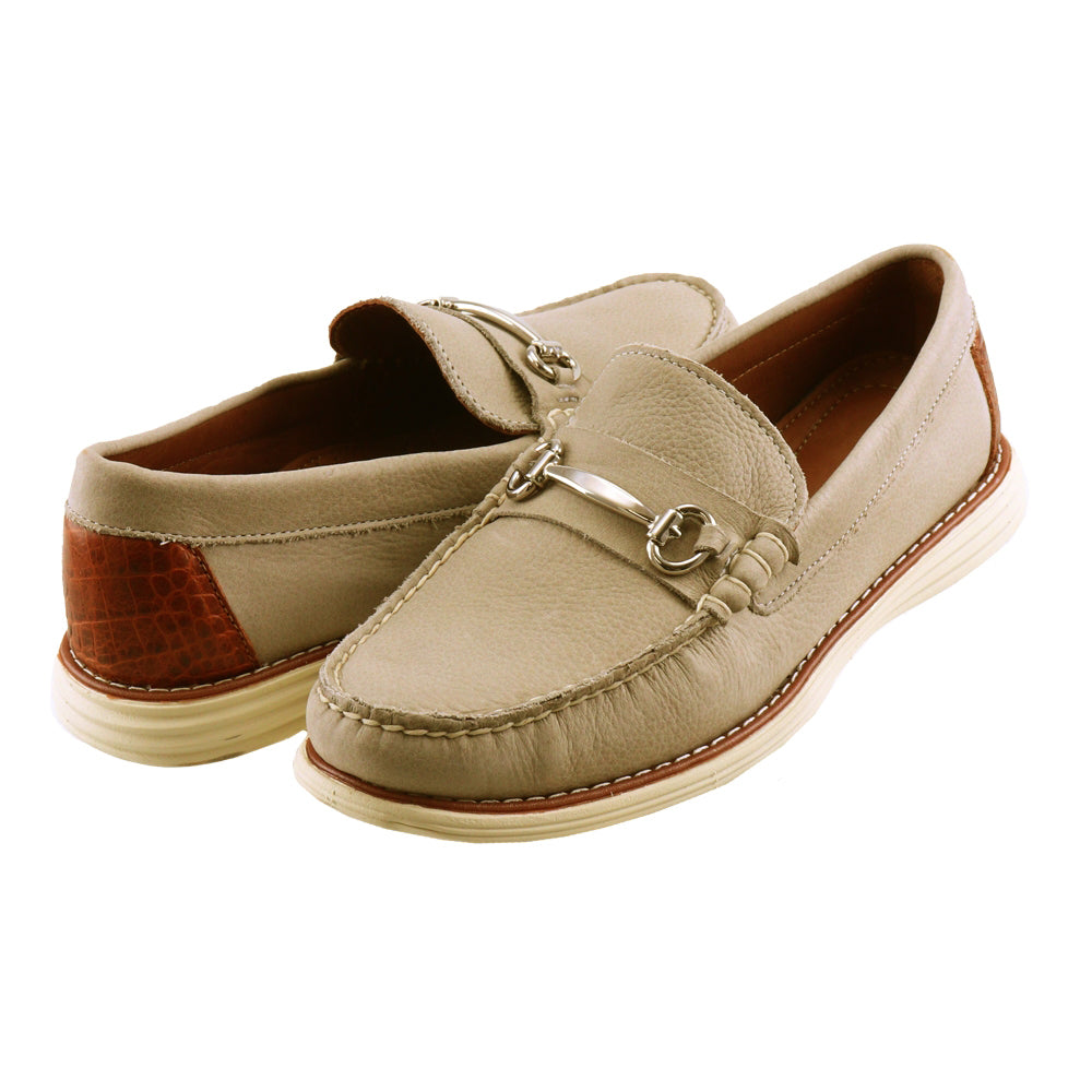 TB Phelps Freeport Bridge Bit Loafer Grey