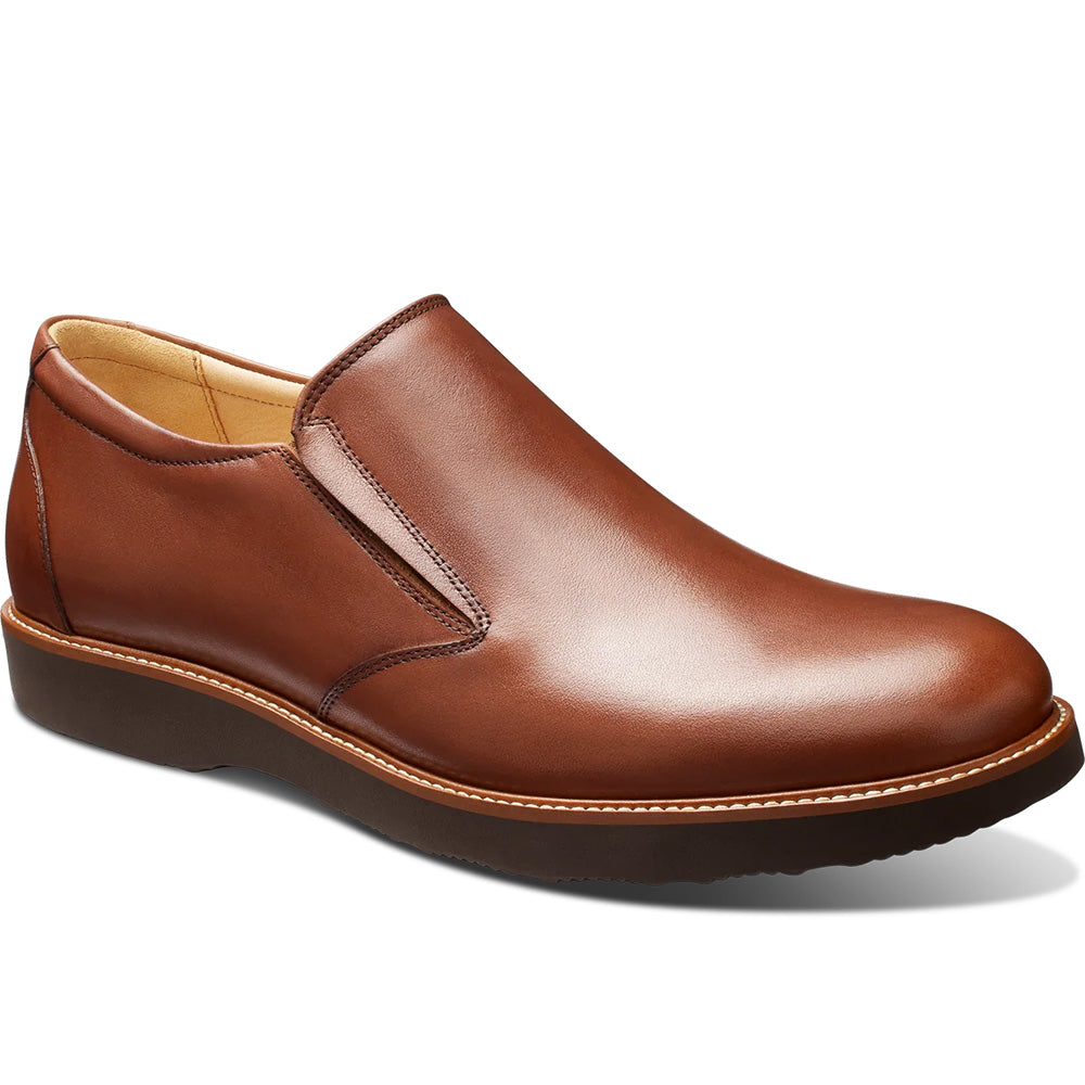 Samuel Hubbard Frequent Traveler Slip-on Oxford Whiskey Tan
