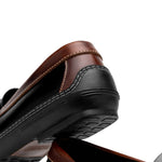 Handsewn Shoe Co. Fringe Monk Drivers Black / Brown