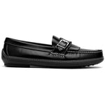 Handsewn Shoe Co. Fringe Monk Drivers Black