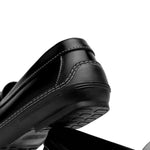 Handsewn Shoe Co. Fringe Monk Drivers Black