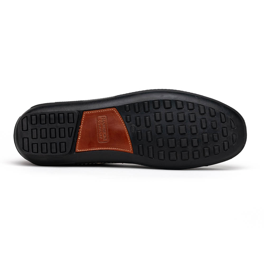 Handsewn Shoe Co. Fringe Tassel Driving Loafers Brown