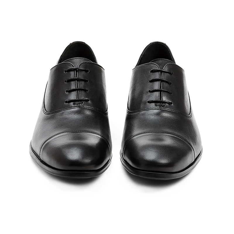 G. Brown Bailey Cap Toe Oxfords Black