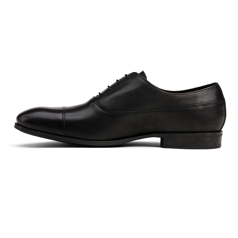 G. Brown Bailey Cap Toe Oxfords Black