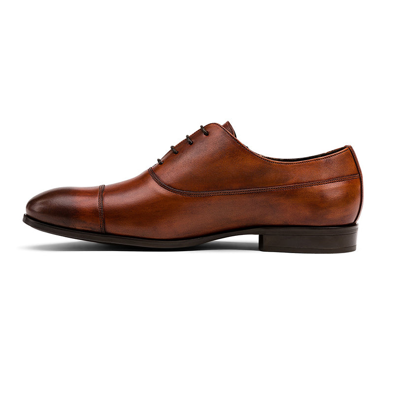 G. Brown Bailey Cap Toe Oxfords Brown