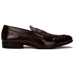 G. Brown Cannon-212 Penny Loafers Dark Brown