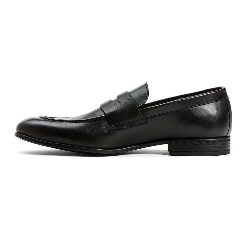 G. Brown Cannon Penny Loafer Black